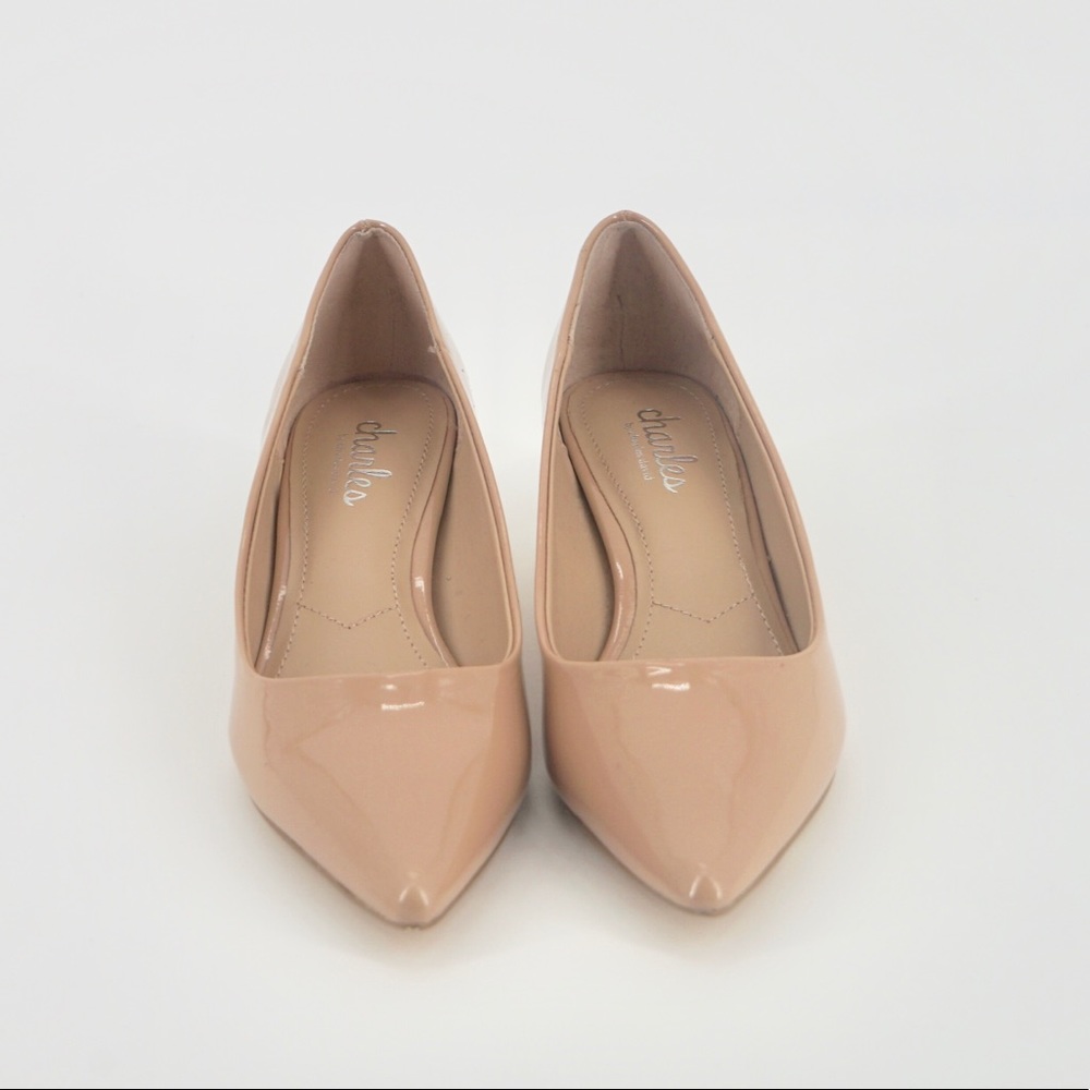 Charles by Charles David Patent Pumps in 4